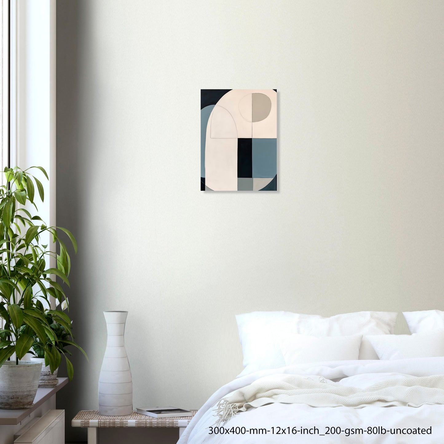 Soft Arch — Modern Geometric Arch Abstract Poster