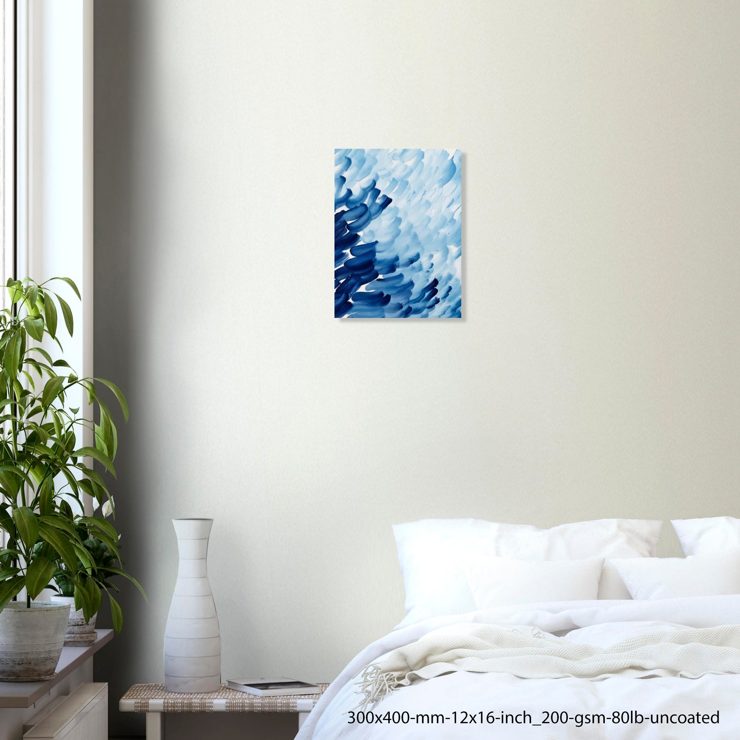 Ocean Brush I – Arte abstracto inspirado en el mar