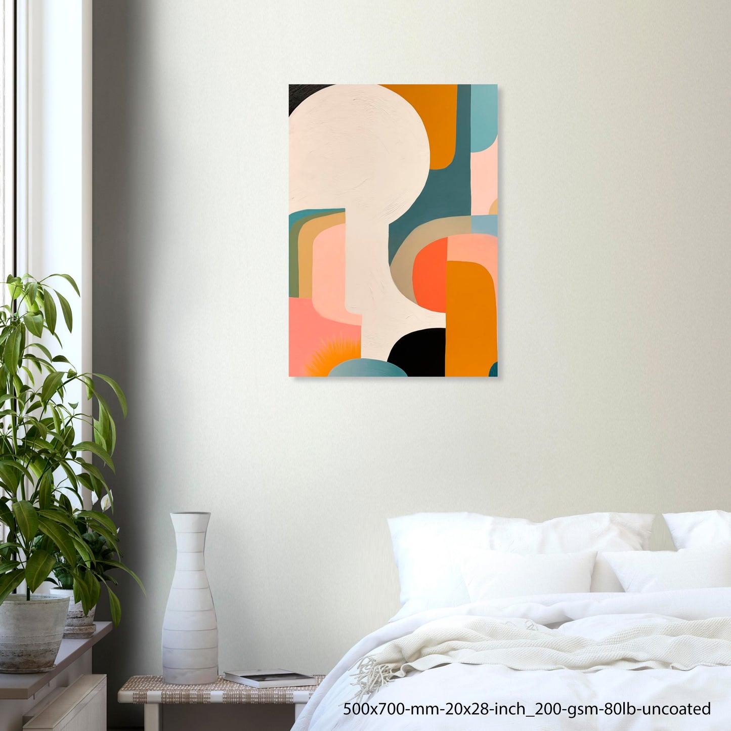 Color Geometry — Colorful Modern Geometric Abstract Poster